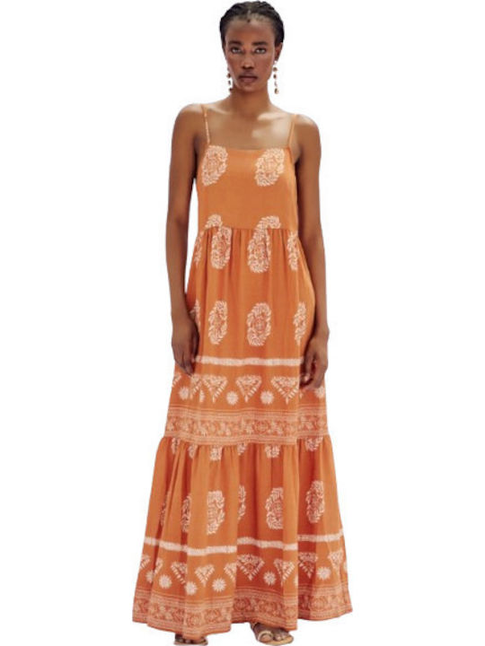 Maxi Kleid Brown