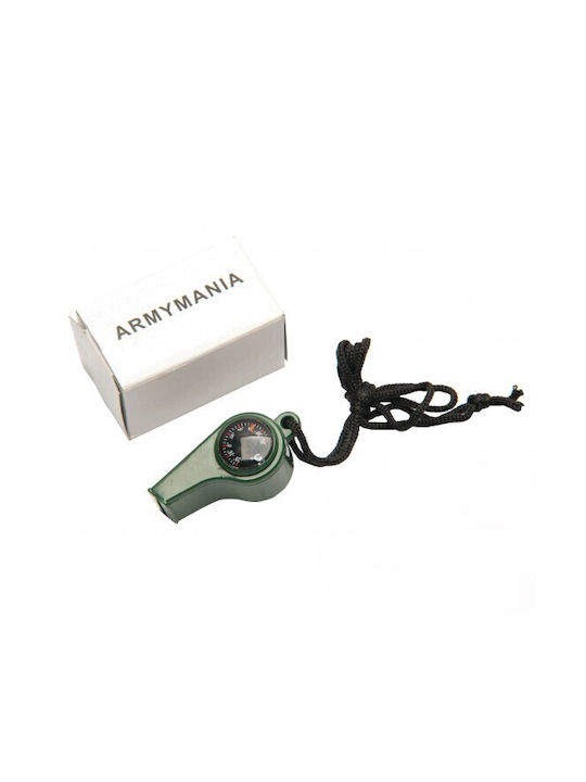 Whistle Compass Thermometer Khaki Whistle Compass Thermometer Khaki