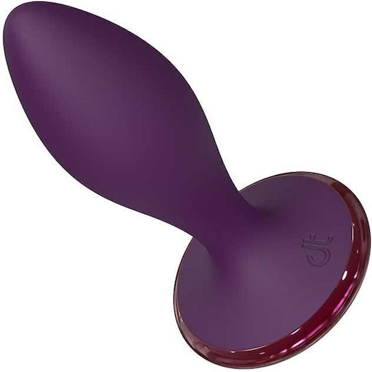 Dream Toys Πρωκτική Σφήνα με Δυνατότητα Ασύρματης Λειτουργίας και Δόνηση Κόκκινη