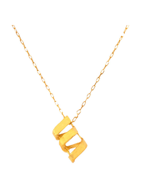 Dio Jewellery Lab Κολιέ από Επιχρυσωμένο Ασήμι Dio Jewellery Lab Κολιέ από Επιχρυσωμένο Ασήμι