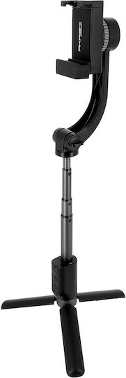 Universal Stabilizer Tripod Pole Bluetooth Remote Control Akashi Black