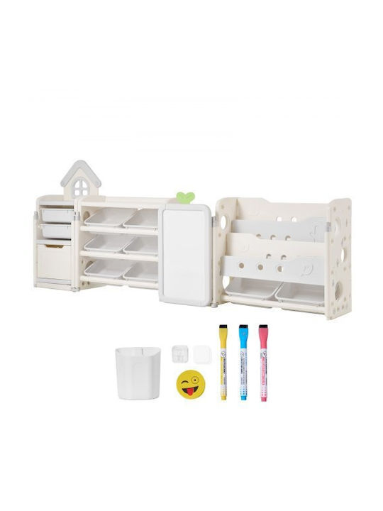 Kids Plastic Cabinet Beige
