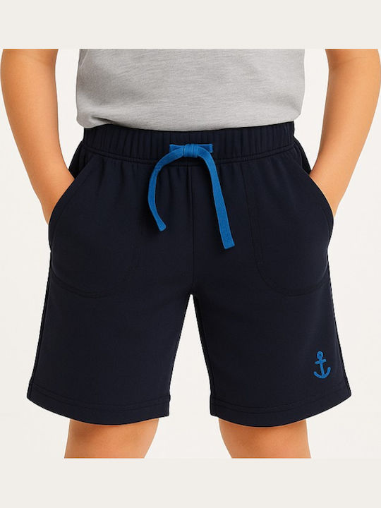Beboulino Kids' Shorts/Bermudas Fabric Navy Blue