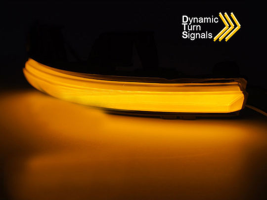 Φλας Καθρέπτη Volvo S90 V90 V60 Xc40 Smoke Dynamic Led 2 Τεμάχια