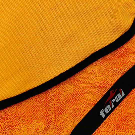 Auto Gs Cloth Microfiber Cleaning for Body Car 600gsm Orange 90x60cm