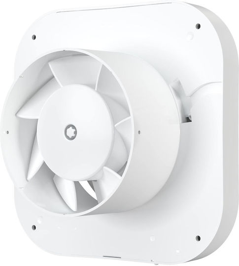 Fan Venteurope De perete Ventilator de Baie 100mm Alb