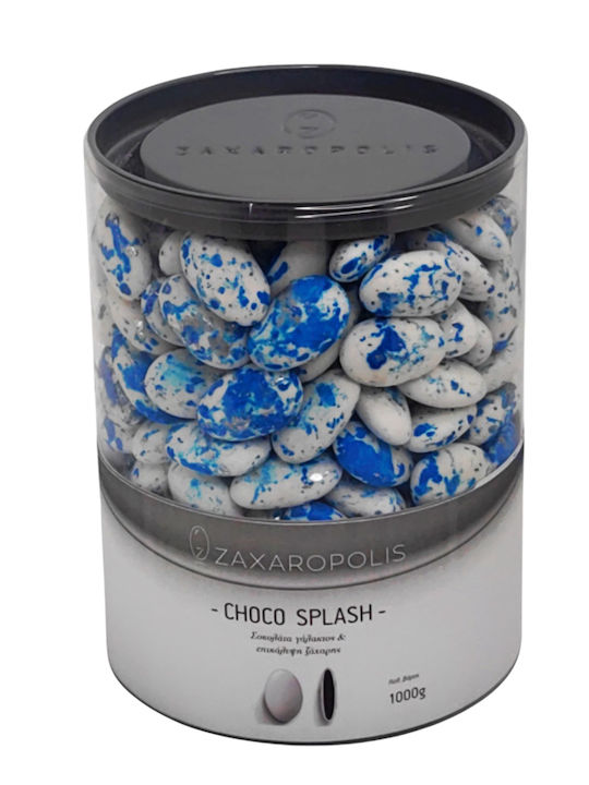 Zaxaropolis Бадеми Choco Splash във Форма Класически с Вкус Шоколад Син 1000гр