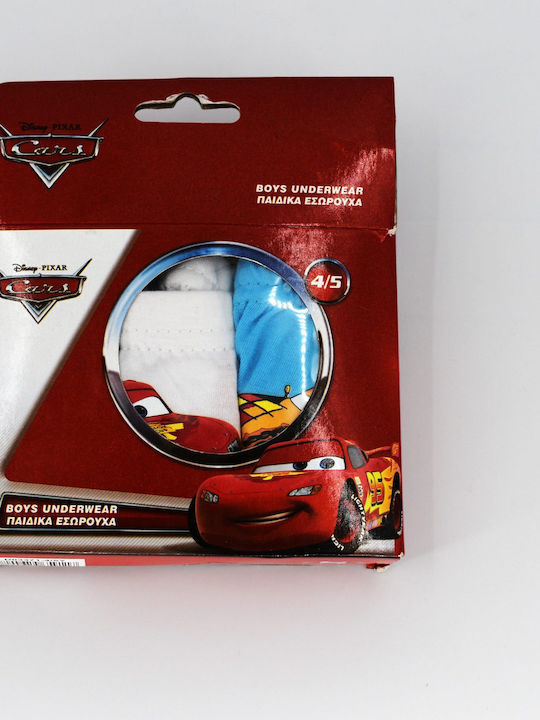 Stamion Disney Pixar Cars Kids Set With Panties White-Grey-Blue