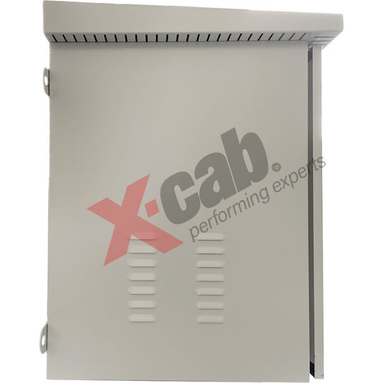 Xcab Dulap Metalic Outdoor 19" Montat Pe Perete Rack 9U 600x400 Mm IP-55 Xcab