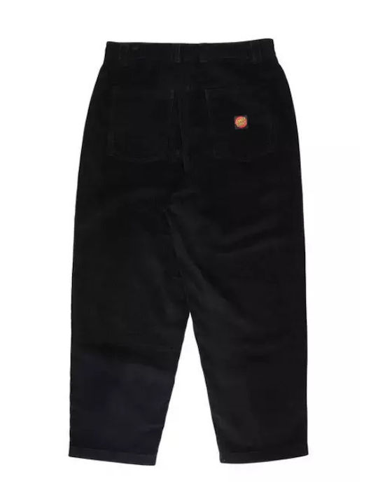 Παντελόνι σε Relaxed Εφαρμογή Black