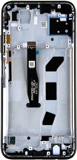 Screen Display + with Touch Mechanism and Frame for Huawei P40 Lite (Black)