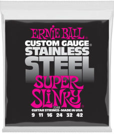 Ernie Ball Super Slinky Μονή Χορδή Stainless Steel Ηλεκτρικής Κιθάρας