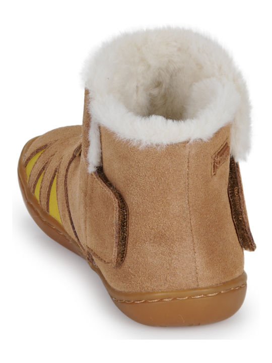 Camper Baby Hausschuhe Braun