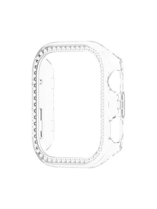 Half Coverage Hollow Plastic Case in Transparent color for Huawei Watch Fit 4