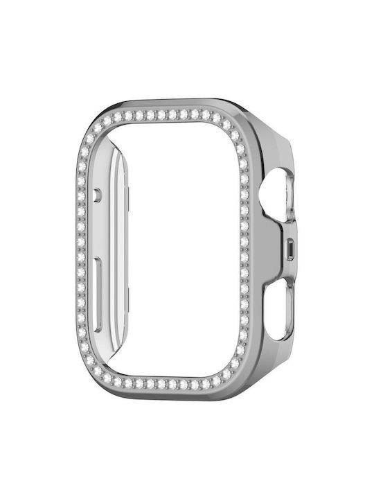 Protective Plastic Case in Silver color for Huawei Watch Fit 4 Pro
