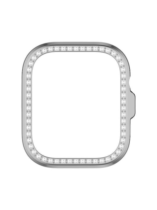 Protective Plastic Case in Silver color for Huawei Watch Fit 4 Pro