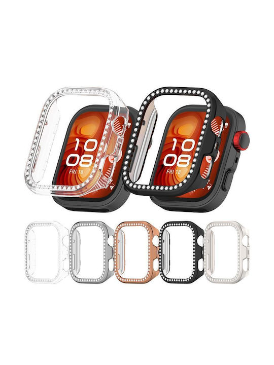 Protective Plastic Case in Silver color for Huawei Watch Fit 4 Pro
