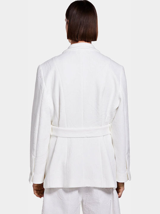Herrenanzugsjacke Weiß