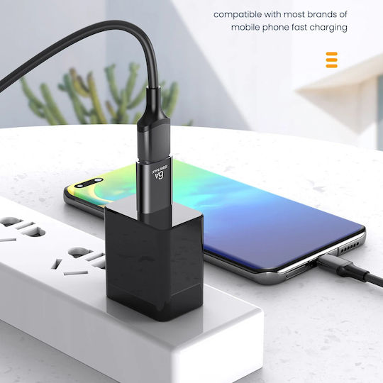 Techsuit Μετατροπέας USB-C female σε USB-C female 1τμχ