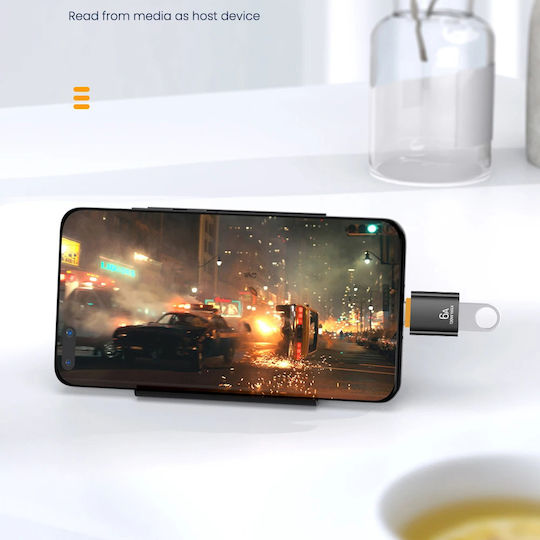 Techsuit Μετατροπέας USB-C female σε USB-C female 1τμχ