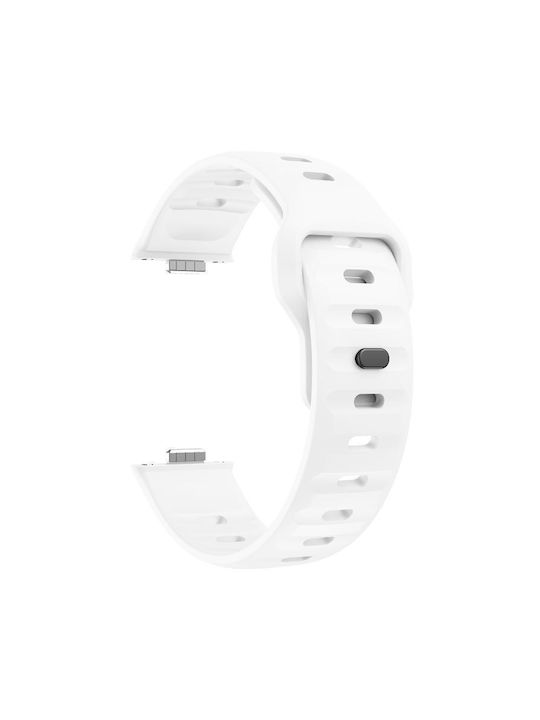 Strap Silicone White (Galaxy Fit3Huawei Watch Fit 4)