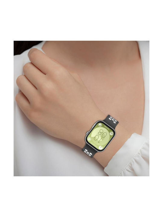 Λουράκι Σιλικόνης Μαύρο (Galaxy Fit3Huawei Watch Fit 3)
