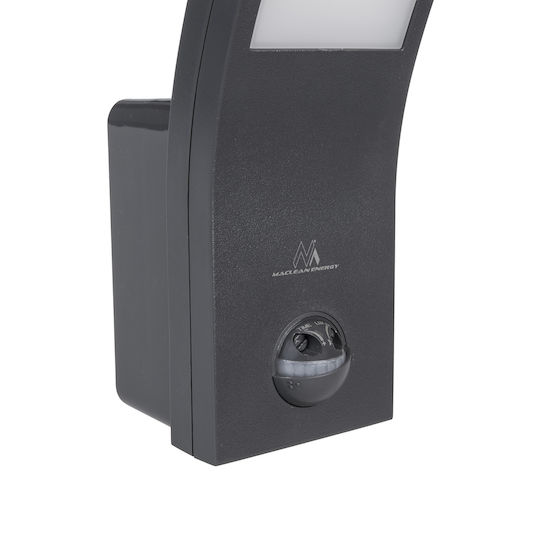 Maclean Energy Wall-Mounted Outdoor Light LED IP54 10W with Natural White Light