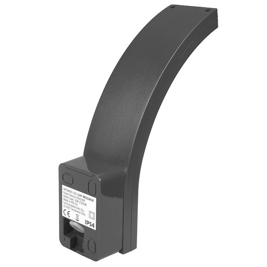 Maclean Energy Wall-Mounted Outdoor Light LED IP54 10W with Natural White Light
