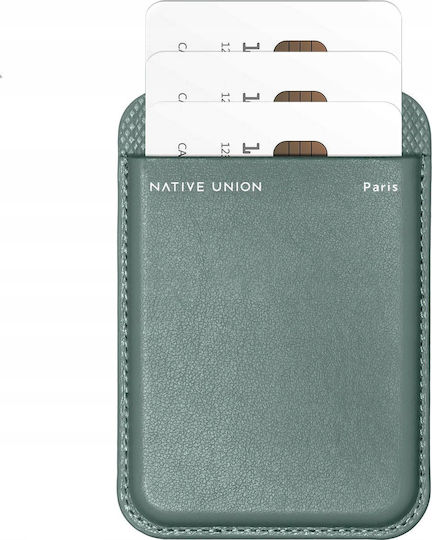 Native Union Re Classic Suport Magnetic Pentru Carduri Magsafe Elegant Carcase Verzi