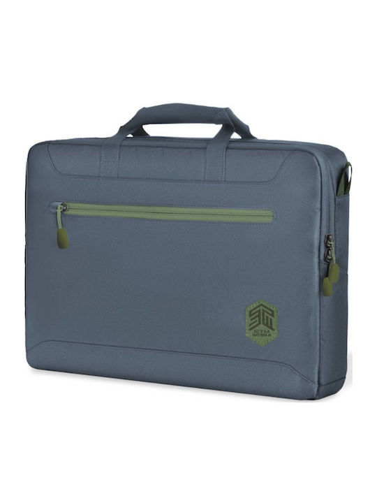 Stm Goods Eco Brief Case Computer 15’ Macbook Pro 16 Blue