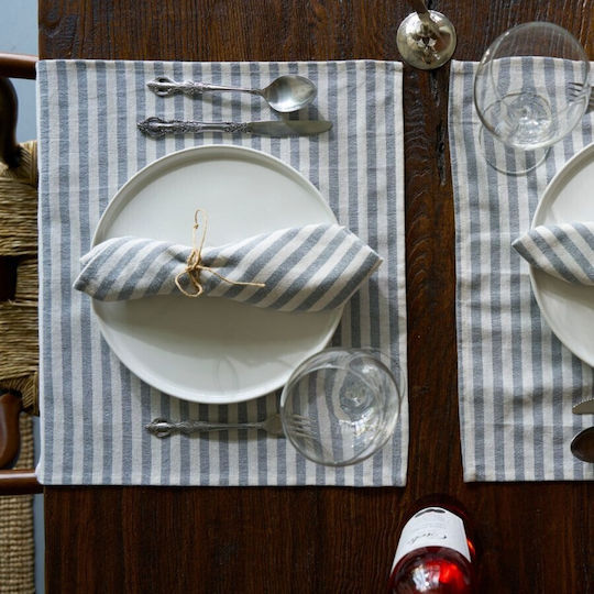 Placemats Tesatura Gri 45x45cm 4buc Placemats Tesatura Gri 45x45cm 4buc
