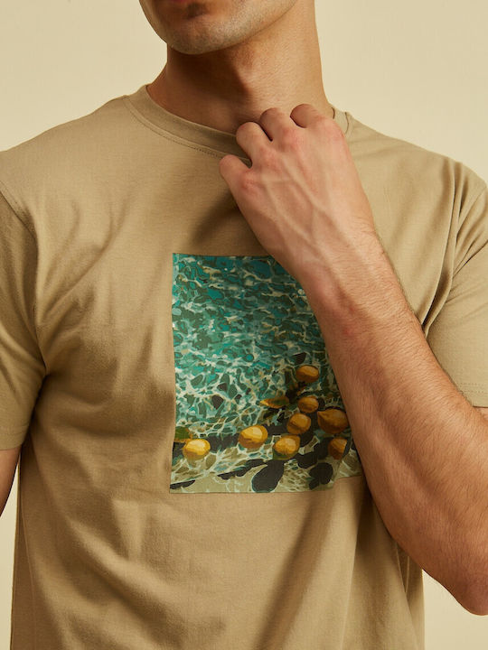 T-shirt Χακί