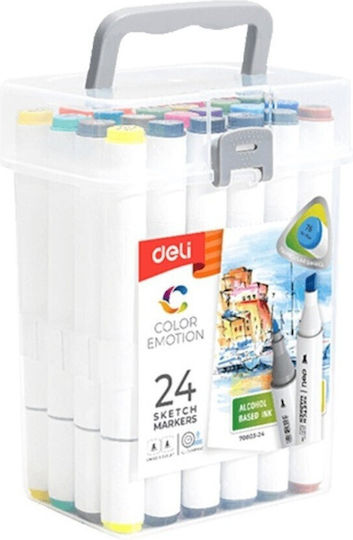 Deli Markere de Desen Set 24buc