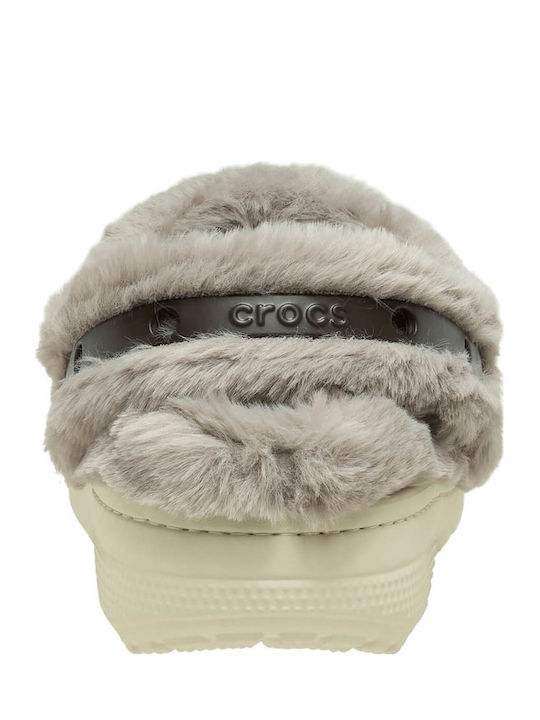 Unfurgettable Closed Women's Slippers Beige