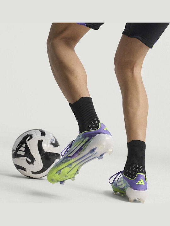 adidas F50 ELITE Футболни Обувки с Бутони Лилави