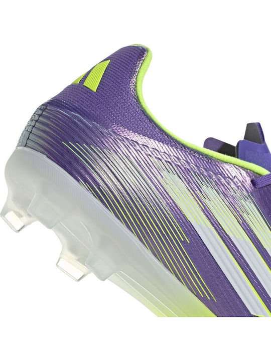 adidas F50 LEAGUE Football Shoes with Cleats Purple
