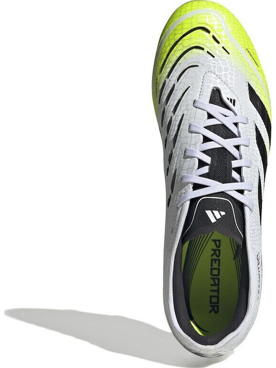 adidas Predator Pro Football Shoes with Cleats White
