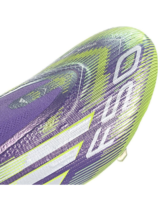adidas F50 Elite Ll Ποδοσφαιρικά Παπούτσια με Τάπες FG Μωβ