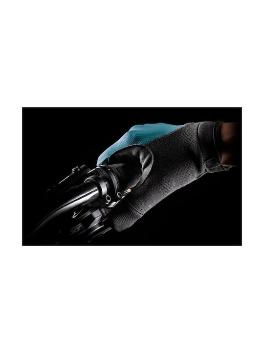 Bluegrass React Full Finger Cycling Gloves Adults Blue