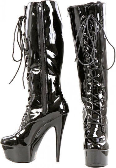 Soiemio Damen Sexy Schuhe Schwarz
