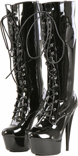 Soiemio Damen Sexy Schuhe Schwarz