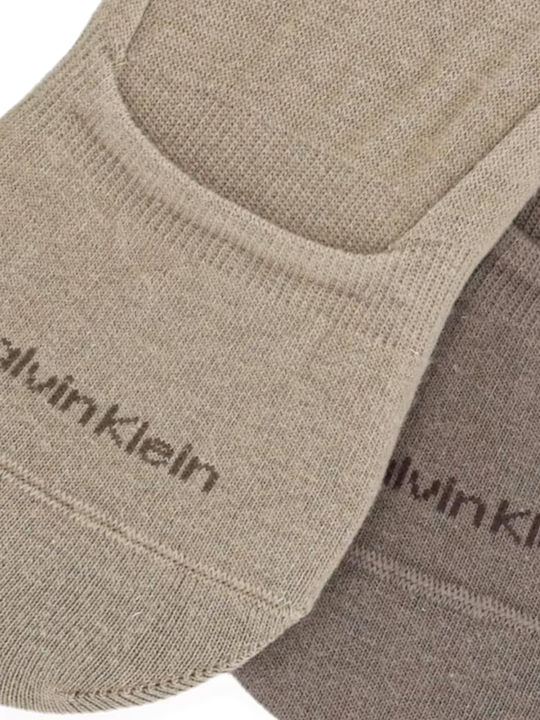 Calvin Klein Herren Socken Beige 2Pack Calvin Klein Herren Socken Beige 2Pack