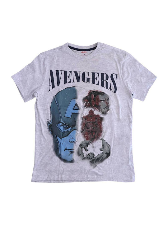 Marvel Pijamale Pentru Bărbați Vară Bumbac Albă