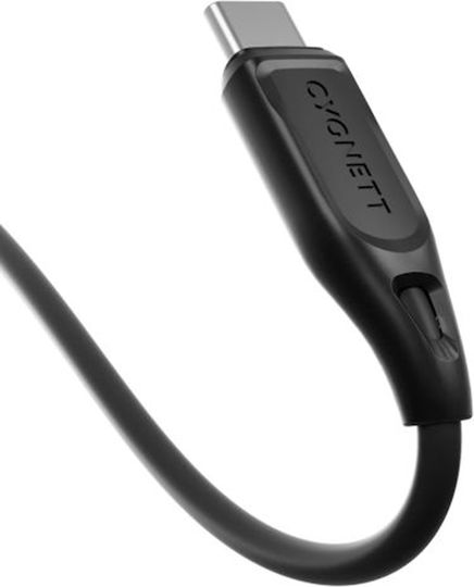 Cygnett Usb-c To Usb-c Charge Transfer 3a 60w Essentials 1m Black