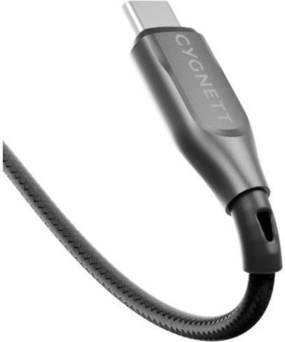 Cygnett Cablu USB-C La USB-A Armored Charge Series 60W 480 Mbps Sync 1m Negru
