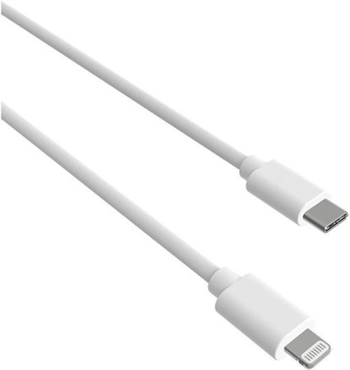 Jaym Lightning To Usb-c Cable Pd 27w Charge Sync Pop Collection 1,5m White