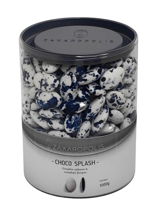 Zaxaropolis Choco Splash in Form von Standard mit Geschmack von Kokosnuss Marineblau 1000gr