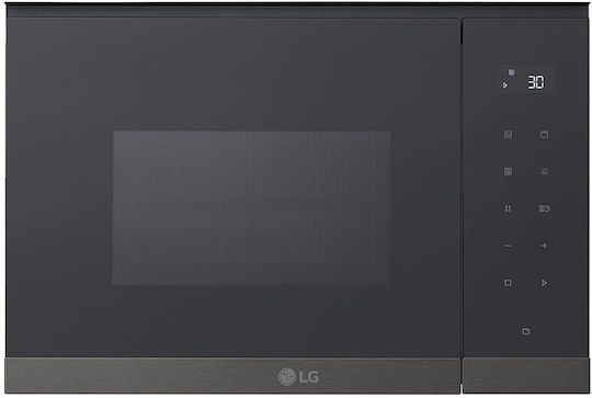 LG Built-in Microwave Oven with Grill 25lt Black