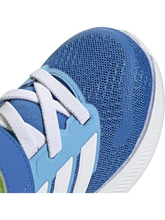 Runfalcon 5 RUNFALCON 5 EL I Kids Sports Shoes Running with Hoop & Loop Closure Blue