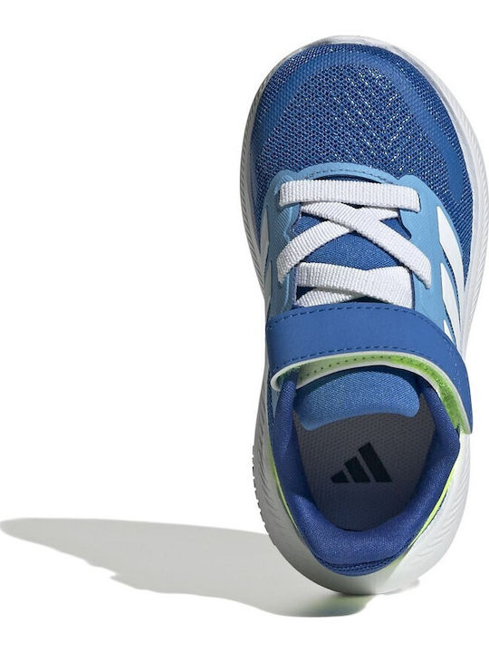 Runfalcon 5 RUNFALCON 5 EL I Kids Sports Shoes Running with Hoop & Loop Closure Blue